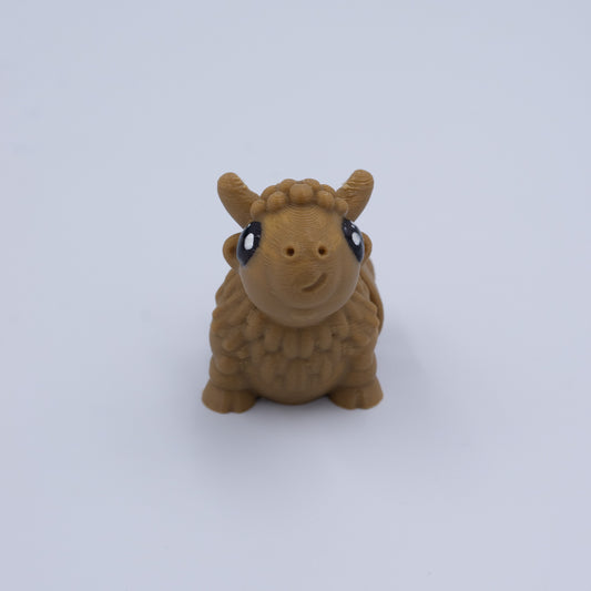 3D PRINTED BISON WIGLET