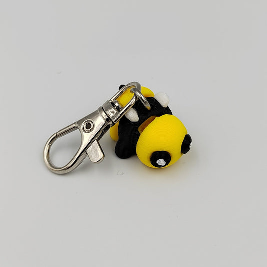 3D PRINTED BEE KEYRING WIGLET