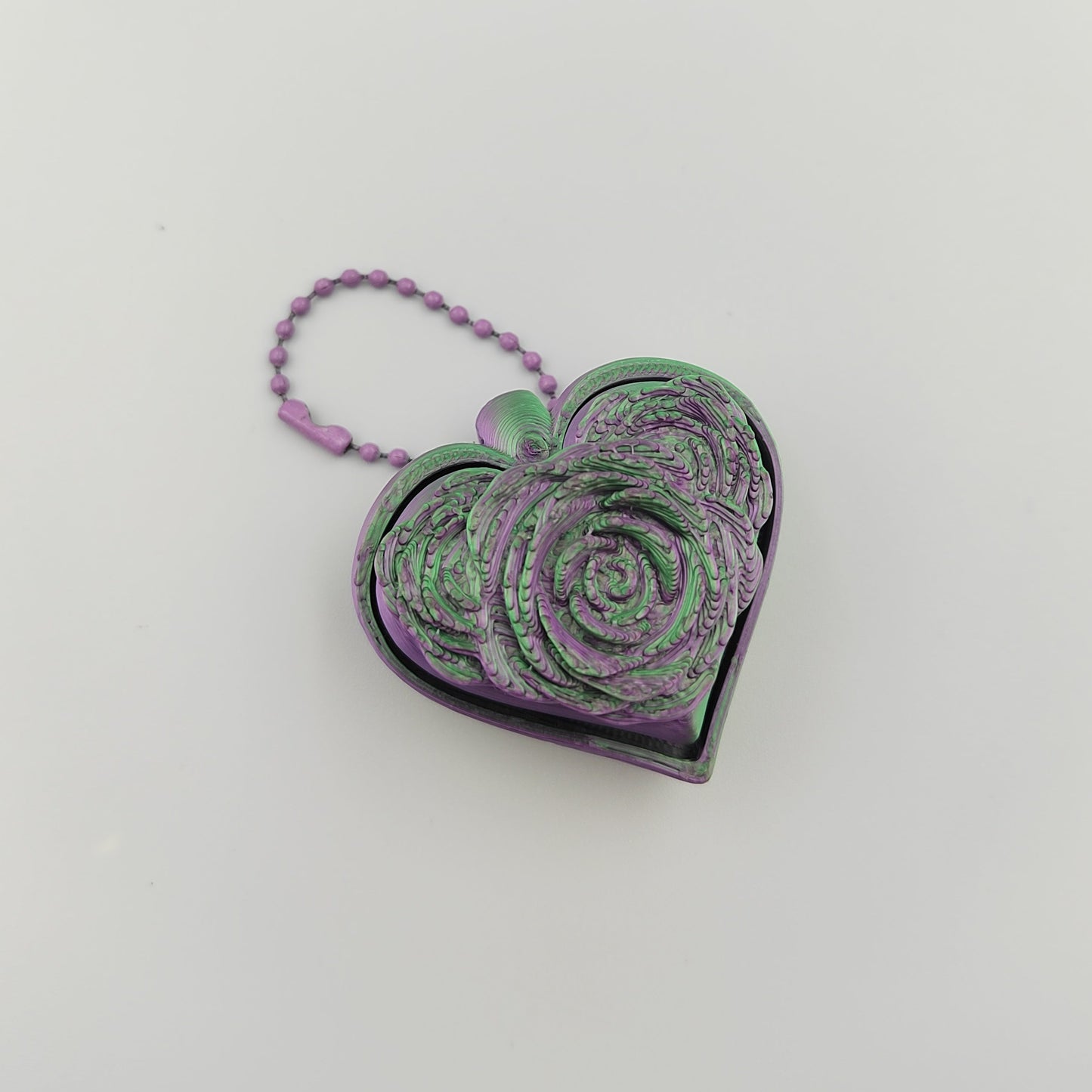 3D PRINTED ROSE CLICKER HEART