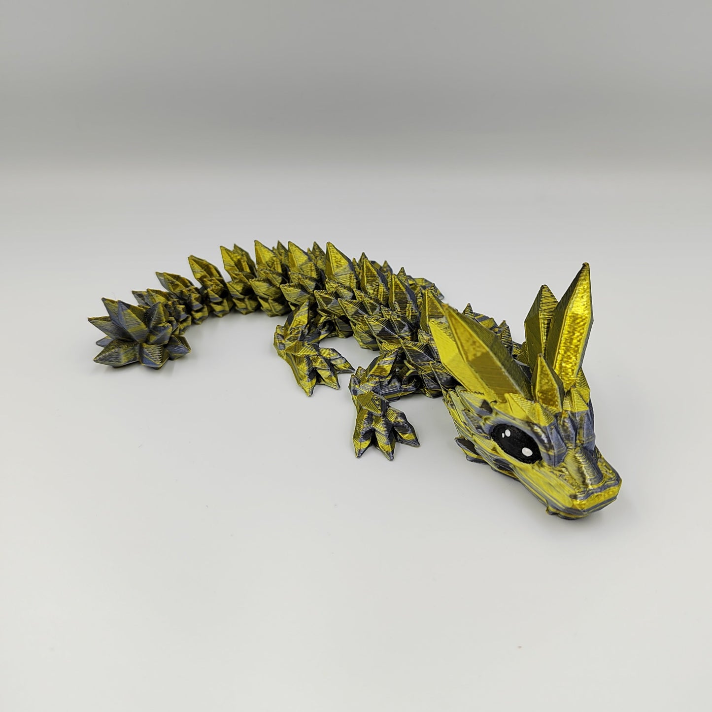 3D PRINTED CRYSTAL DRAGON WIGLET