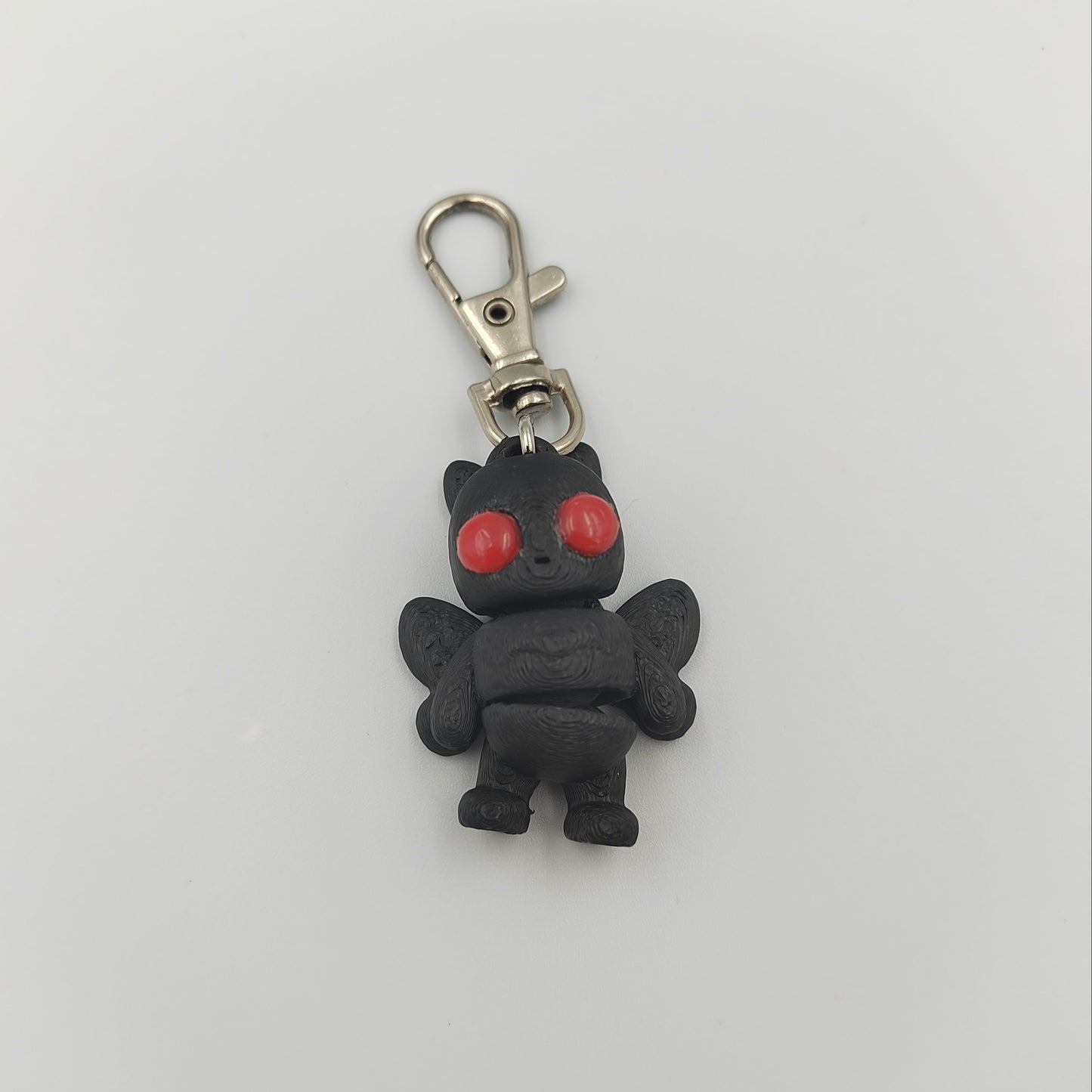 3D PRINTED MOTHMAN KEYRING
