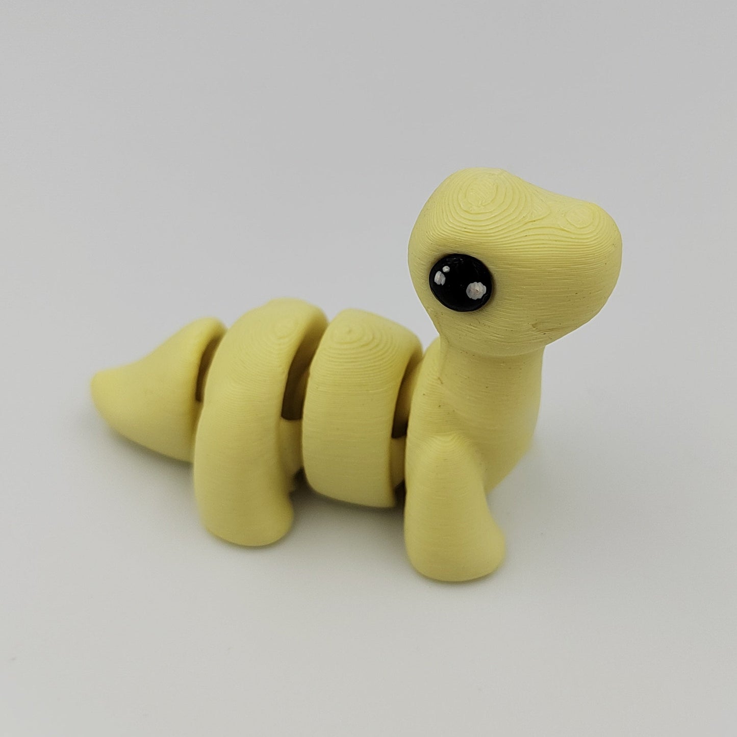 3D PRINTED BRONTOSAURUS DINOSAUR WIGLET