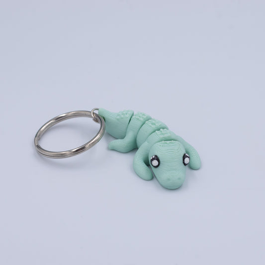 3D PRINTED CROCODILE KEYCHAIN WIGLET