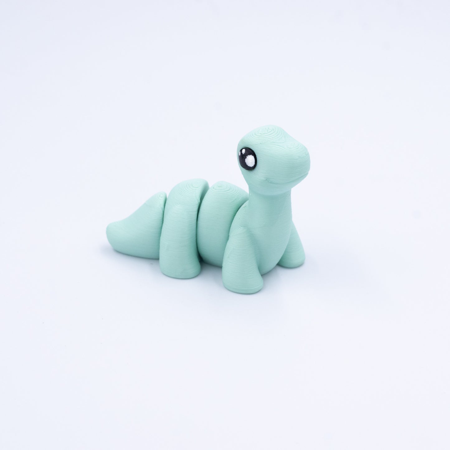 3D PRINTED BRONTOSAURUS DINOSAUR WIGLET