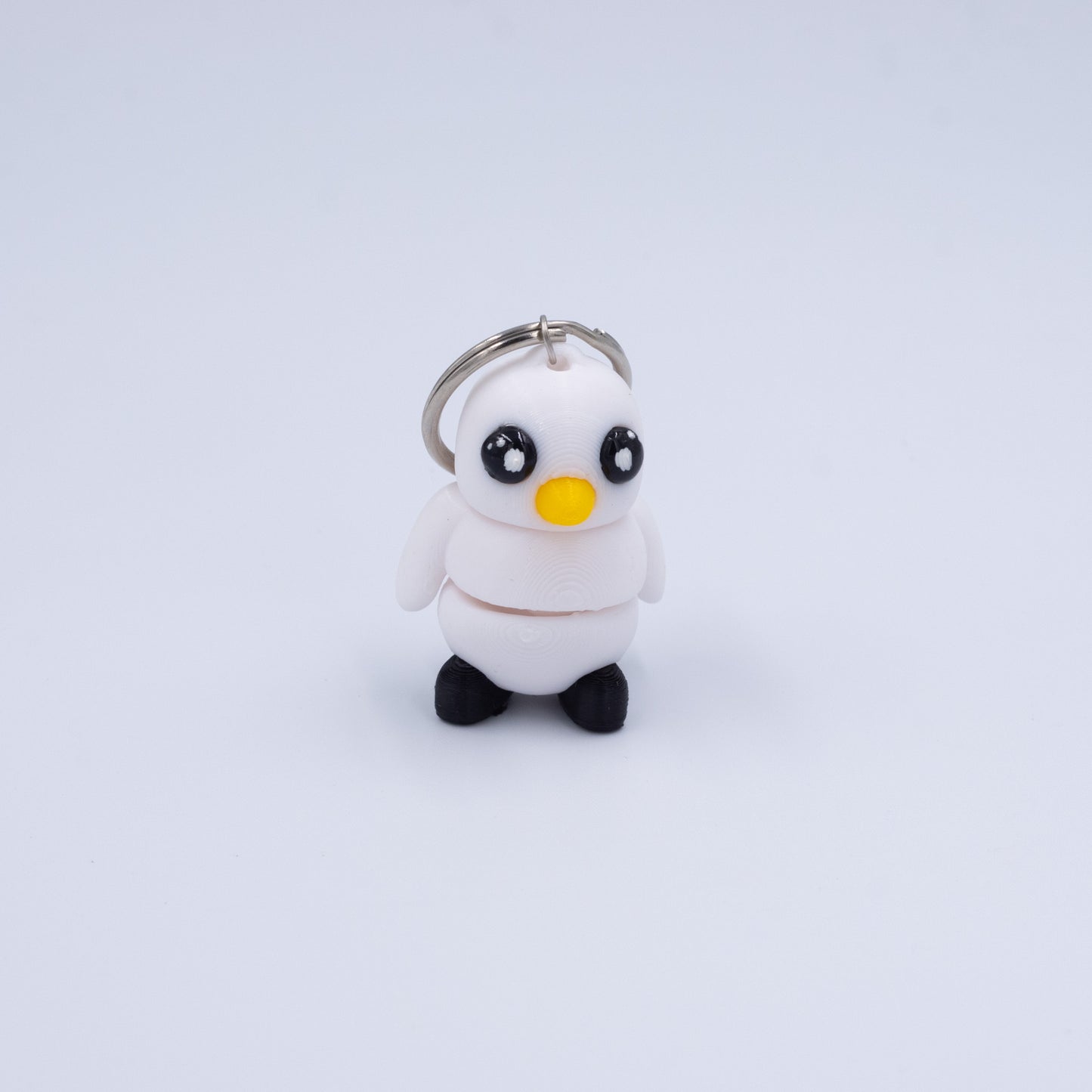 3D PRINTED PENGUIN KEYCHAIN WIGLET