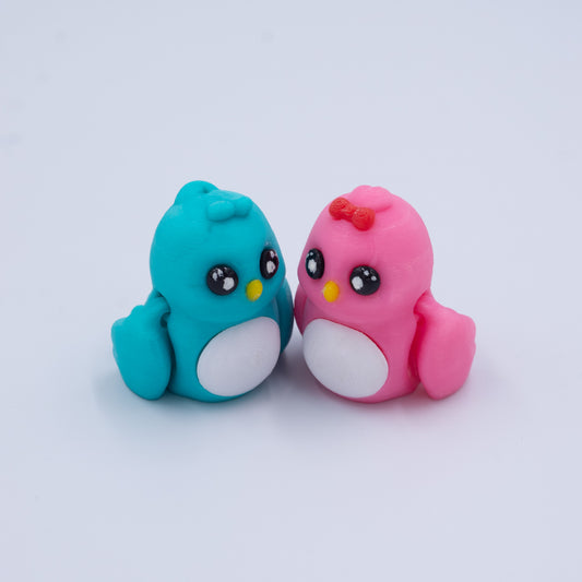 3D PRINTED LOVE BIRDS WIGLET
