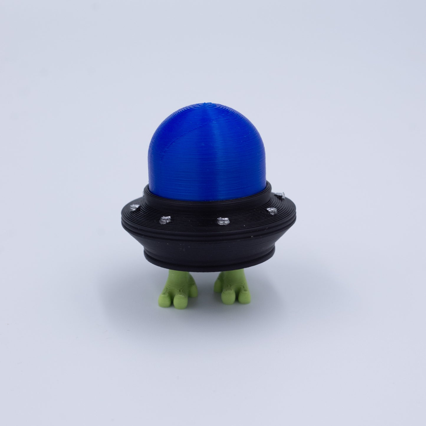 3D PRINTED UFO SHIP WITH LEGS WIGLET