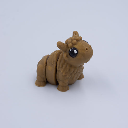 3D PRINTED BISON WIGLET