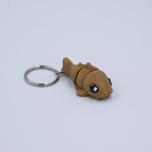 3D PRINTED CATFISH KEYCHAIN WIGLET