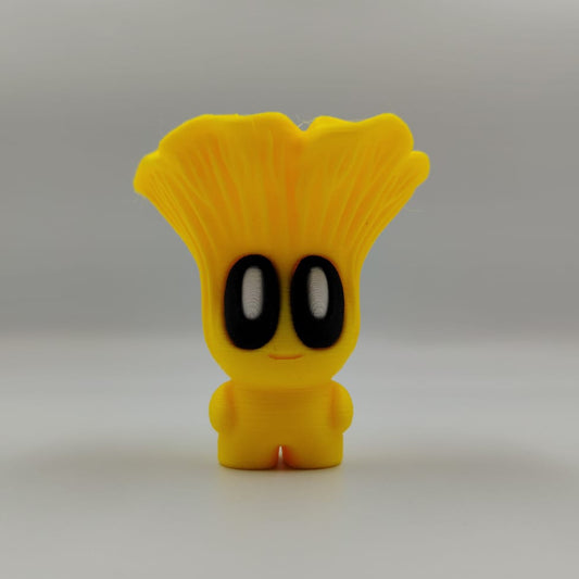 3D Printed Mushroom Chanterelle
