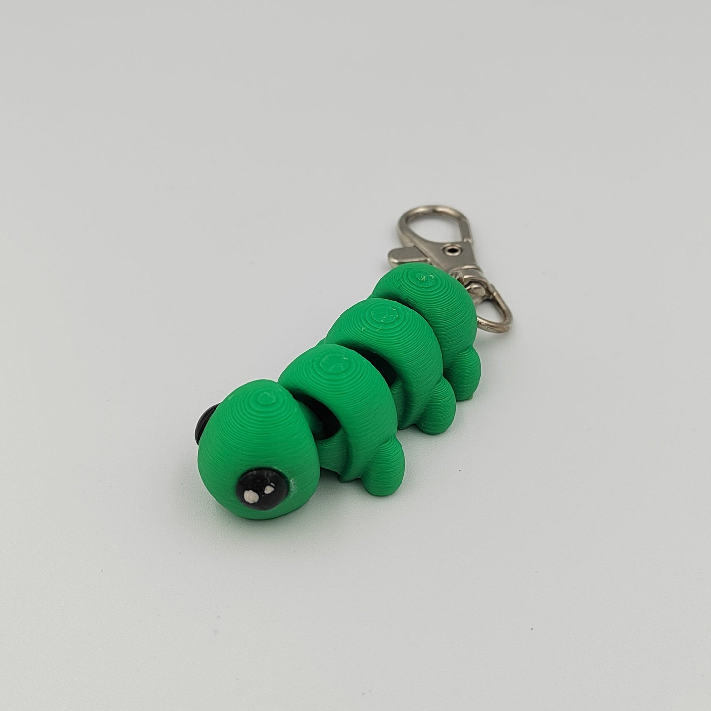 3D PRINTED WORM KEYCHAIN WIGLET
