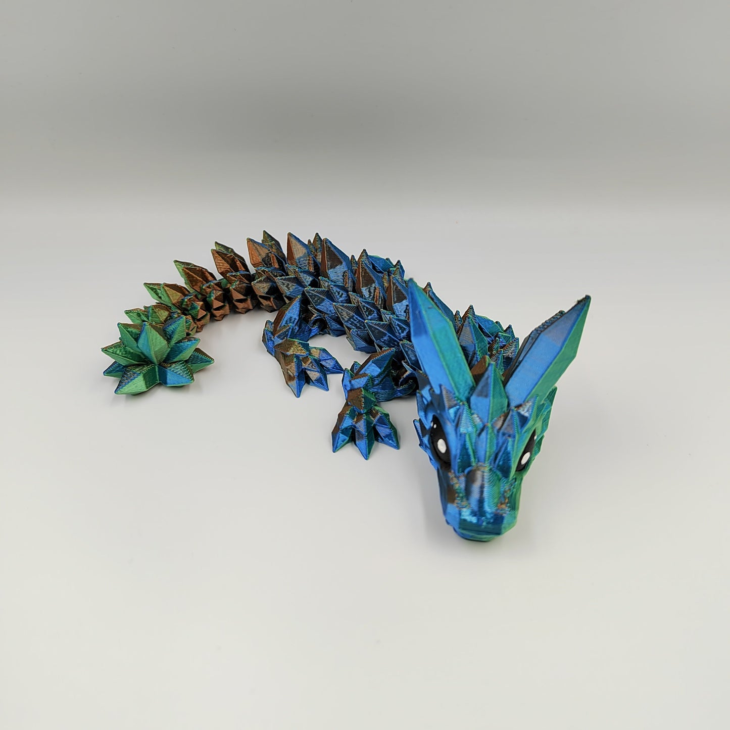 3D PRINTED CRYSTAL DRAGON WIGLET