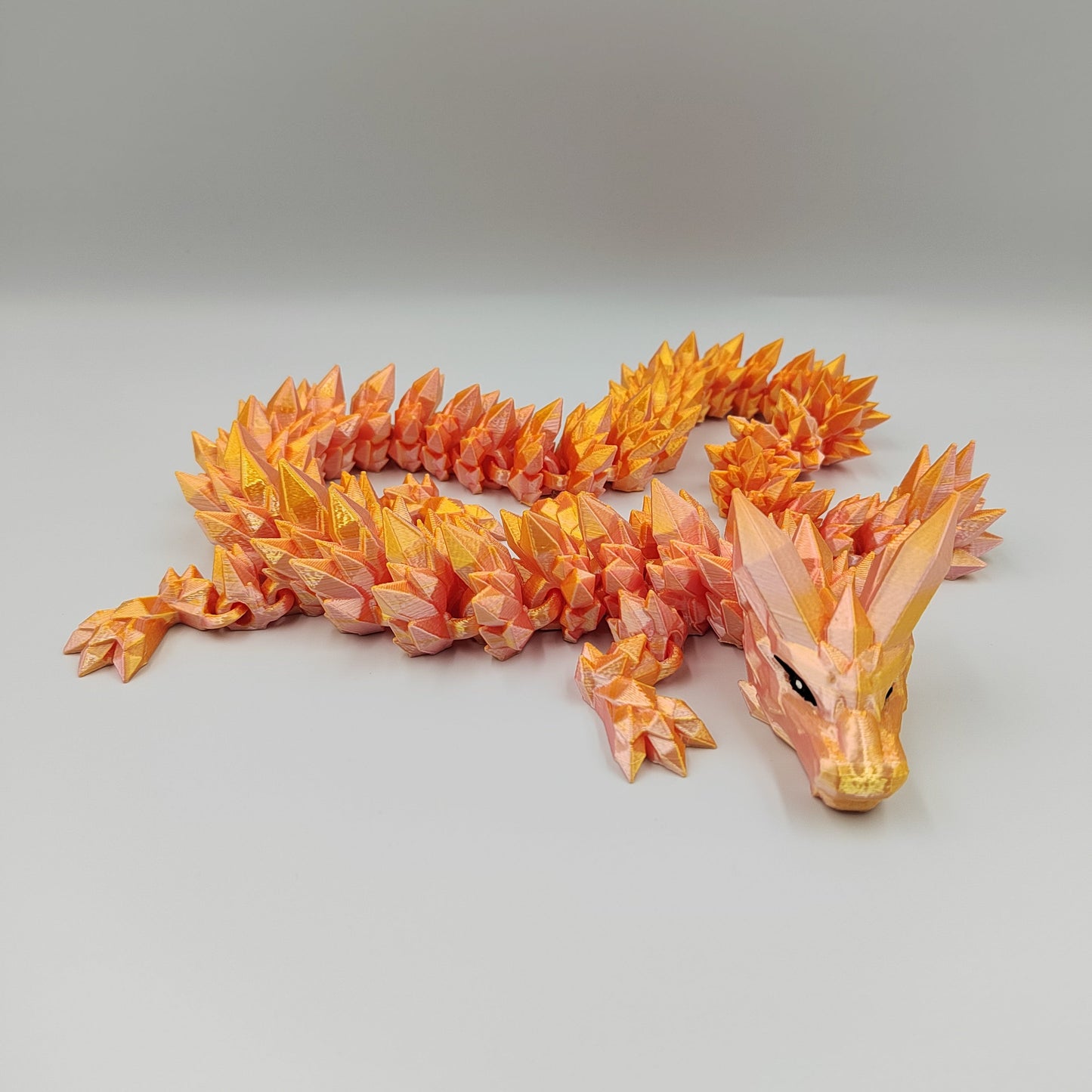 3D PRINTED LARGE CRYSTAL DRAGON WIGLET