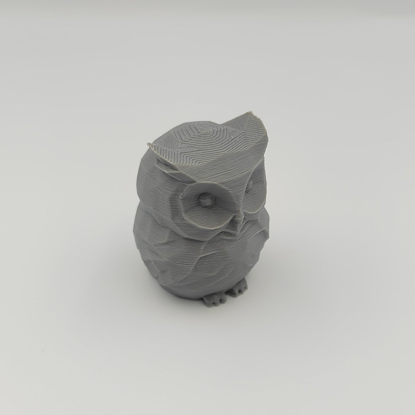 3D PRINTED OWL STATUE