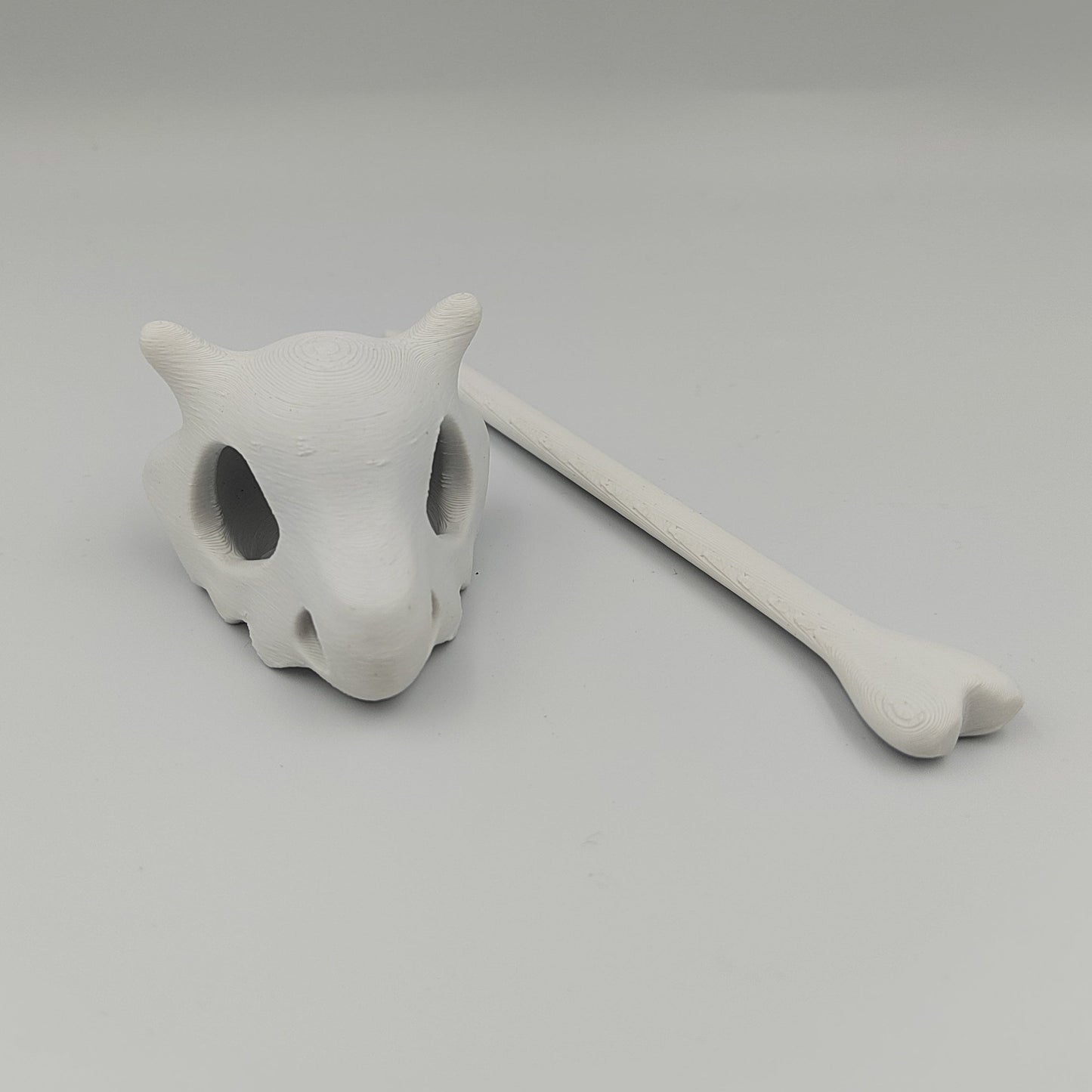 3D PRINTED SKULL HAIRPIN