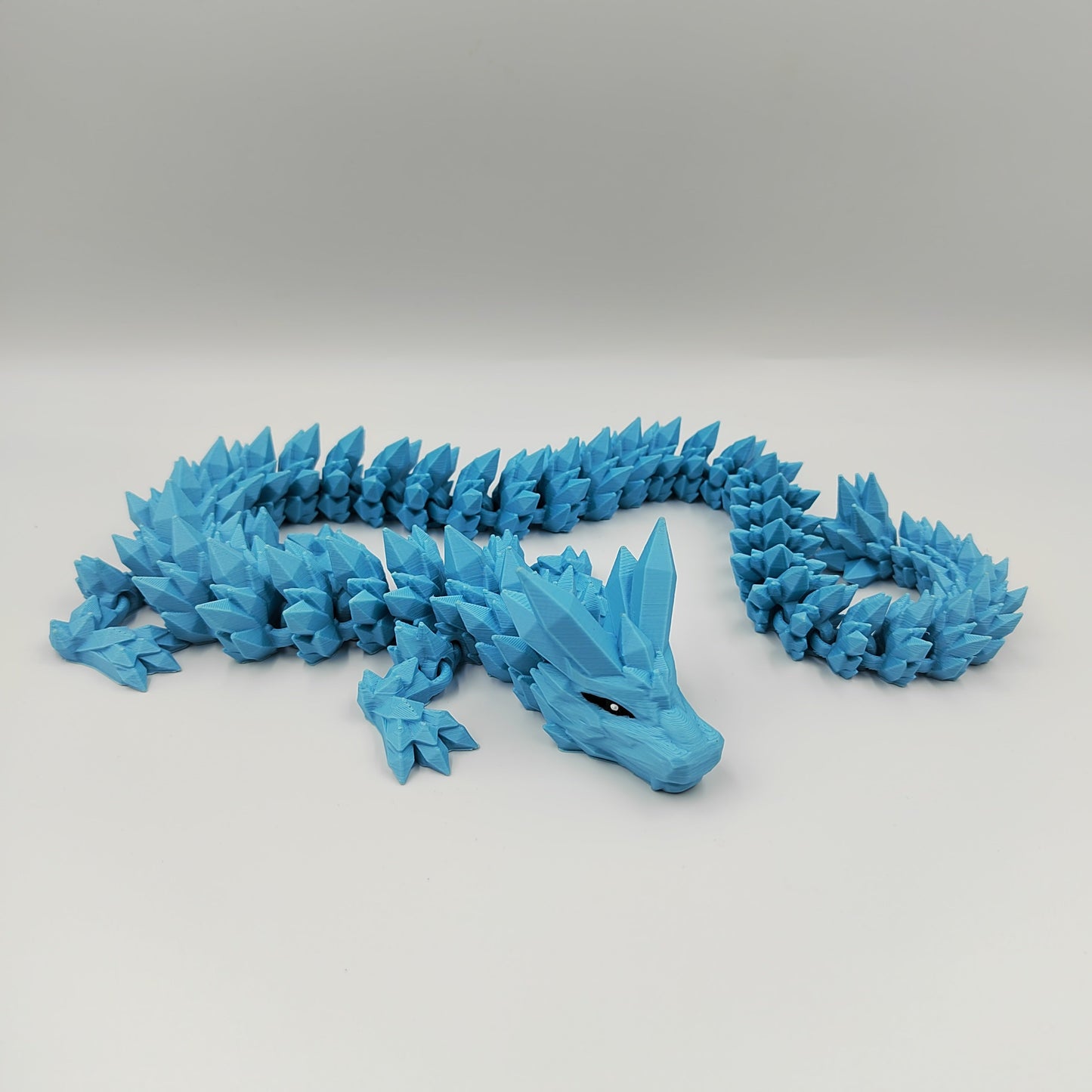 3D PRINTED LARGE CRYSTAL DRAGON WIGLET