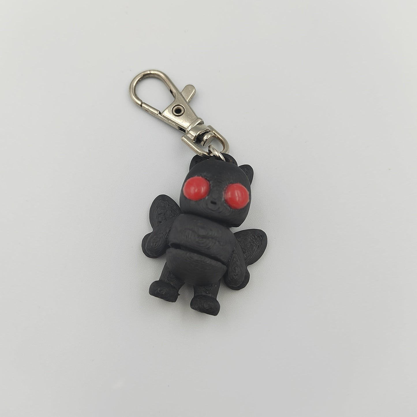 3D PRINTED MOTHMAN KEYRING