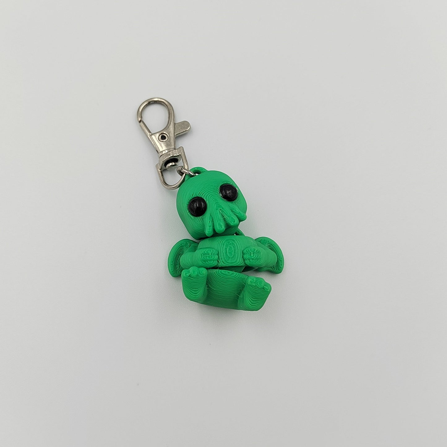 3D PRINTED CTHULHU KEYRING WIGLET