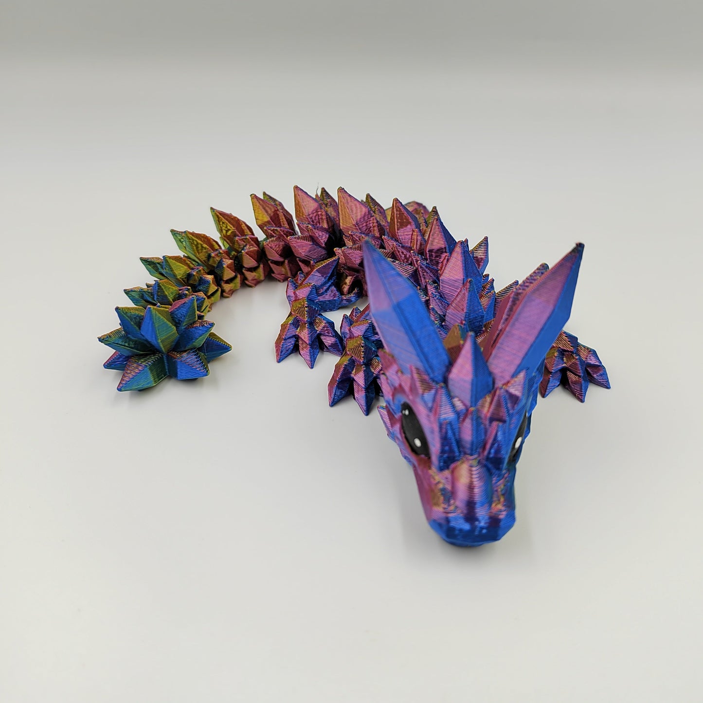 3D PRINTED CRYSTAL DRAGON WIGLET