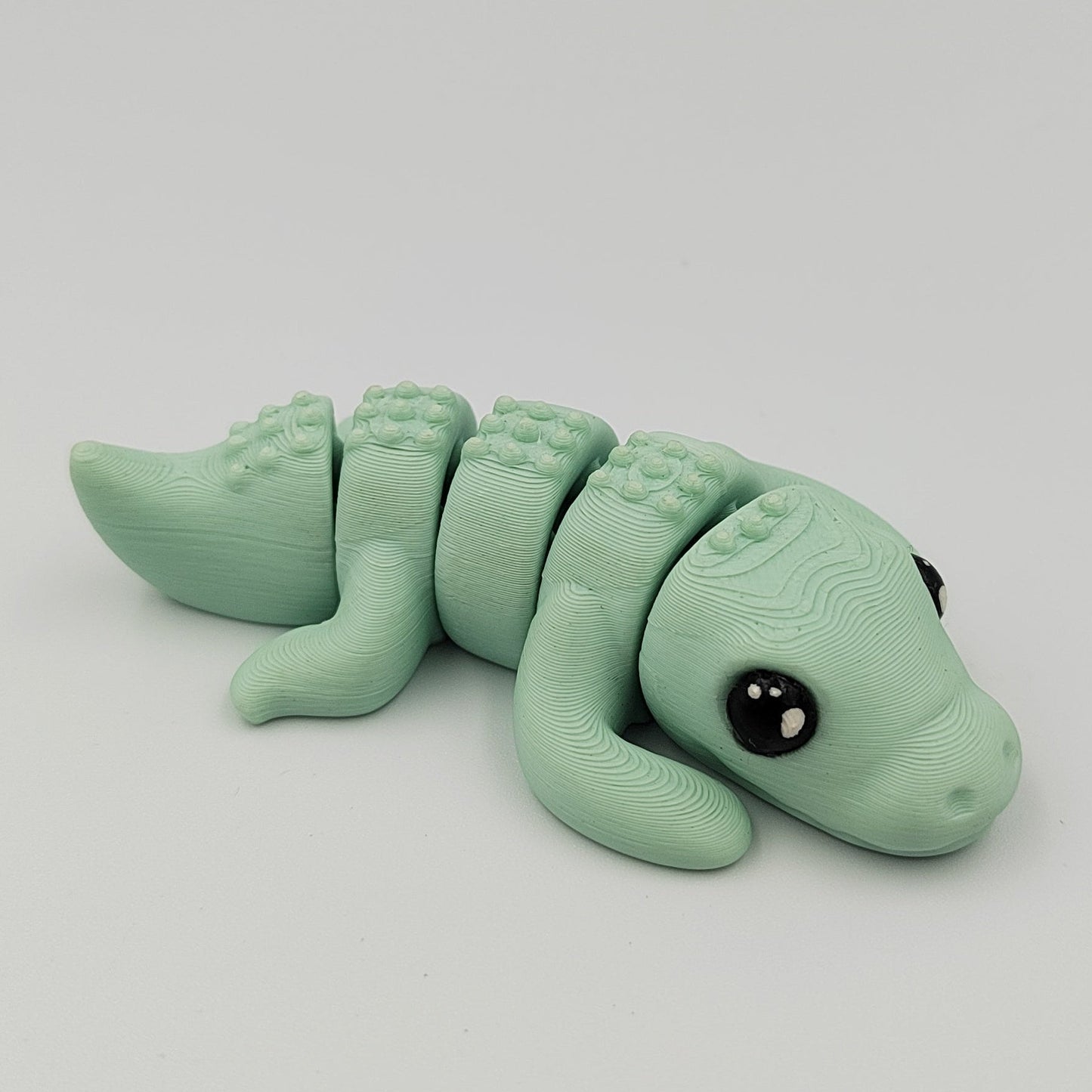 3D PRINTED CROCODILE WIGLET