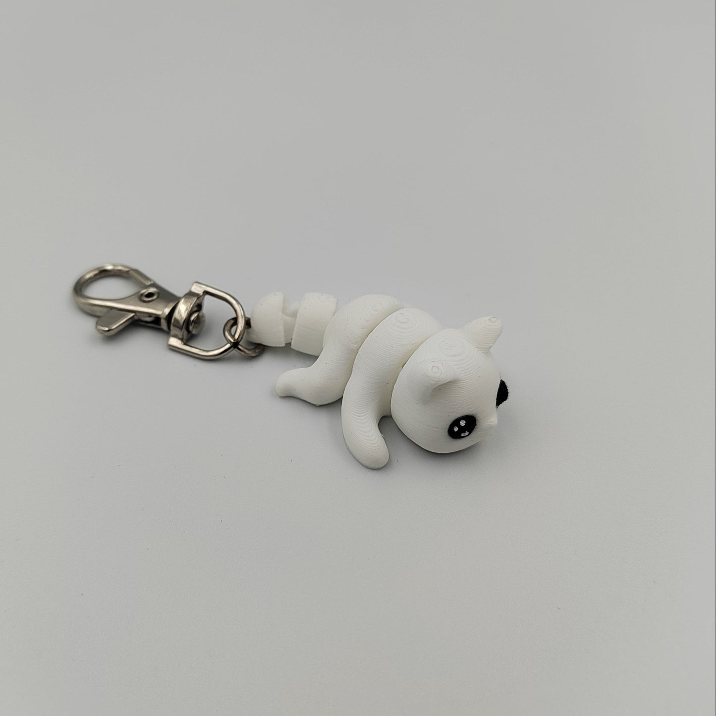 3D PRINTED CAT KEYRRING WIGLET