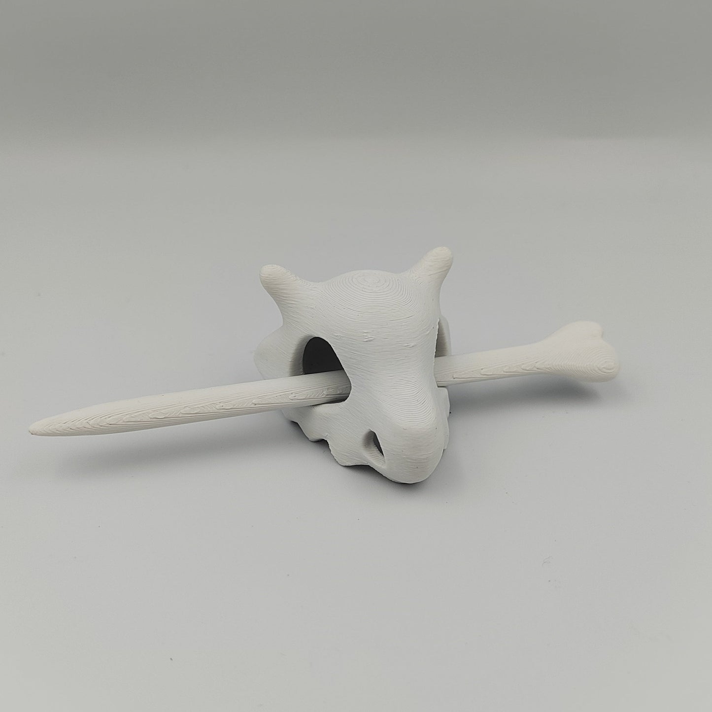 3D PRINTED SKULL HAIRPIN