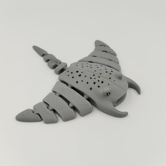 3D PRINTED MANTA RAY WIGLET