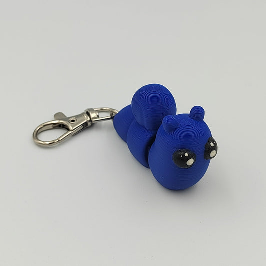 3D PRINTED SNAIL KEYCHAIN WIGLET