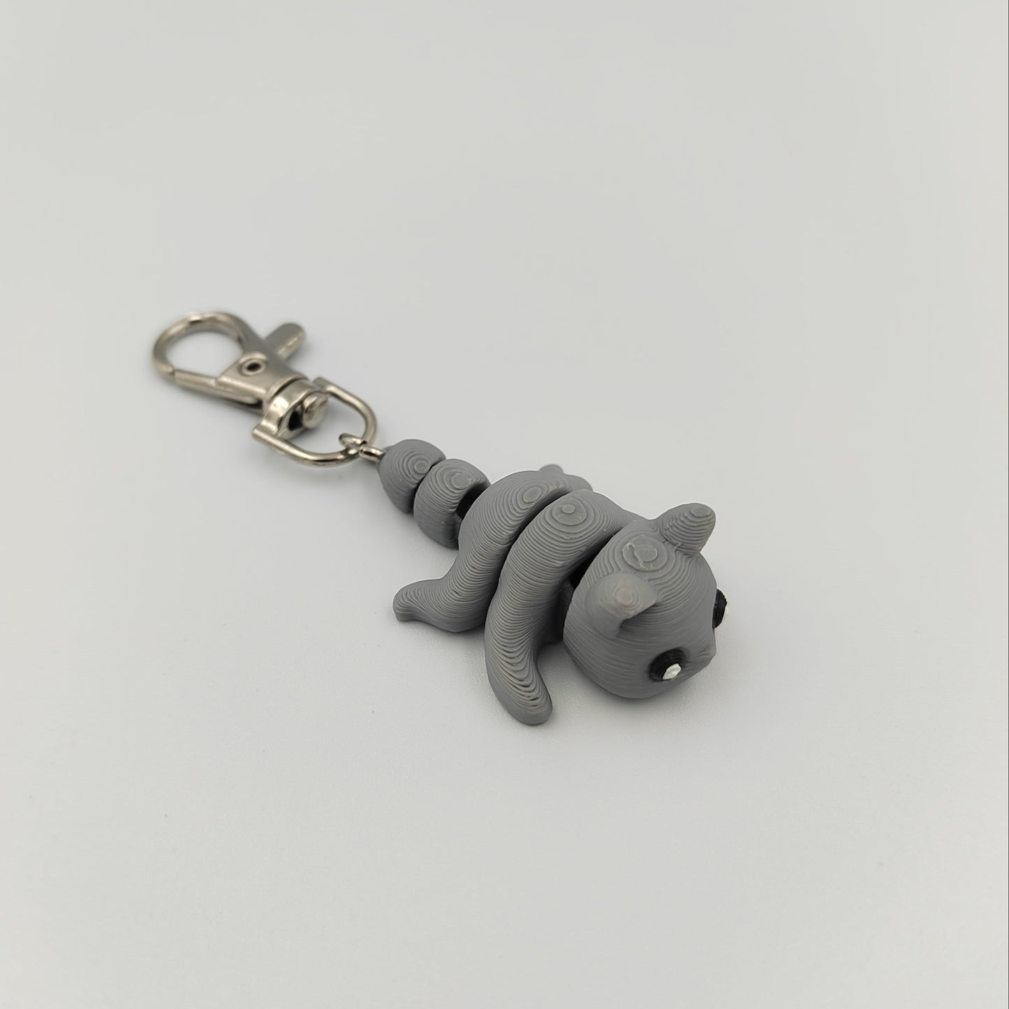 3D PRINTED CAT KEYRRING WIGLET