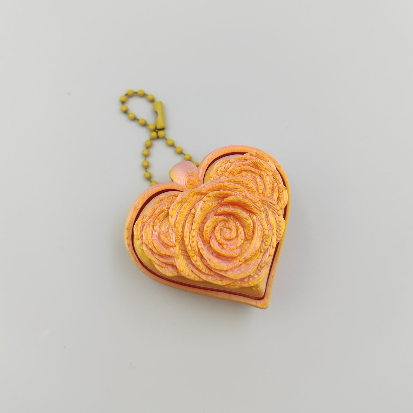 3D PRINTED ROSE CLICKER HEART