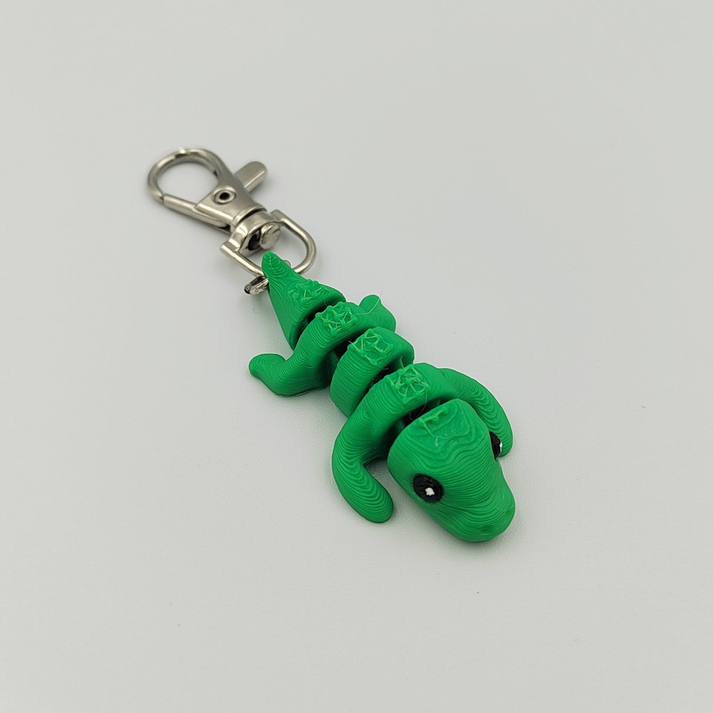 3D PRINTED CROCODILE KEYCHAIN WIGLET