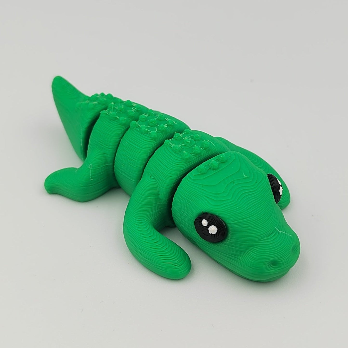 3D PRINTED CROCODILE WIGLET