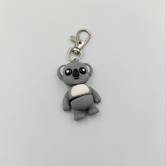 3D PRINTED KOALA KEYRING WIGLET