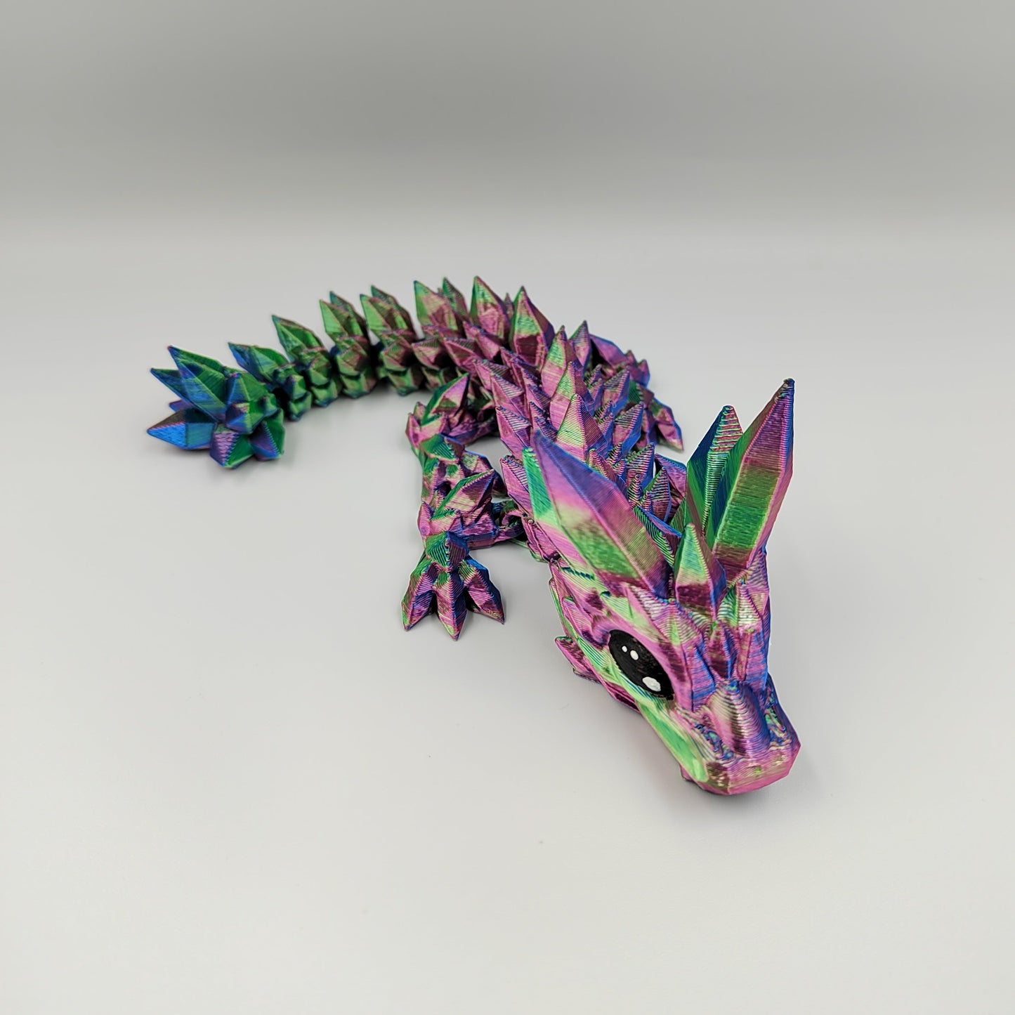 3D PRINTED CRYSTAL DRAGON WIGLET