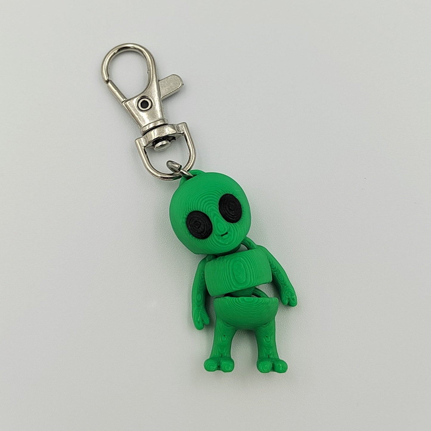3D PRINTED ALIEN KEYCHAIN WIGLET