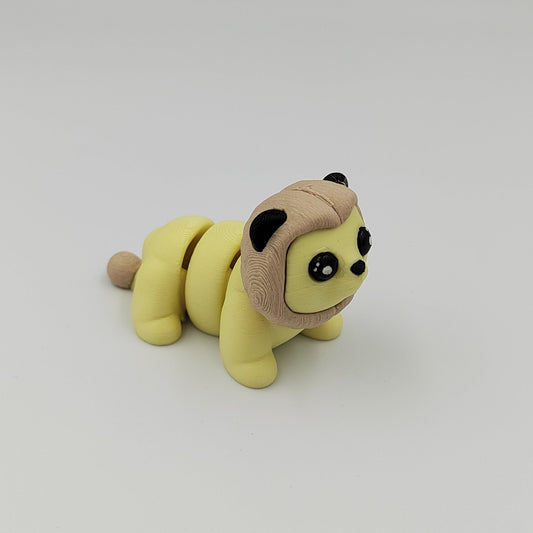3D PRINTED LION WIGLET