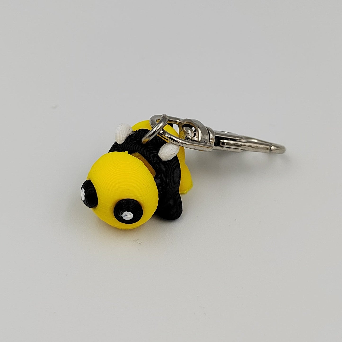 3D PRINTED BEE KEYRING WIGLET