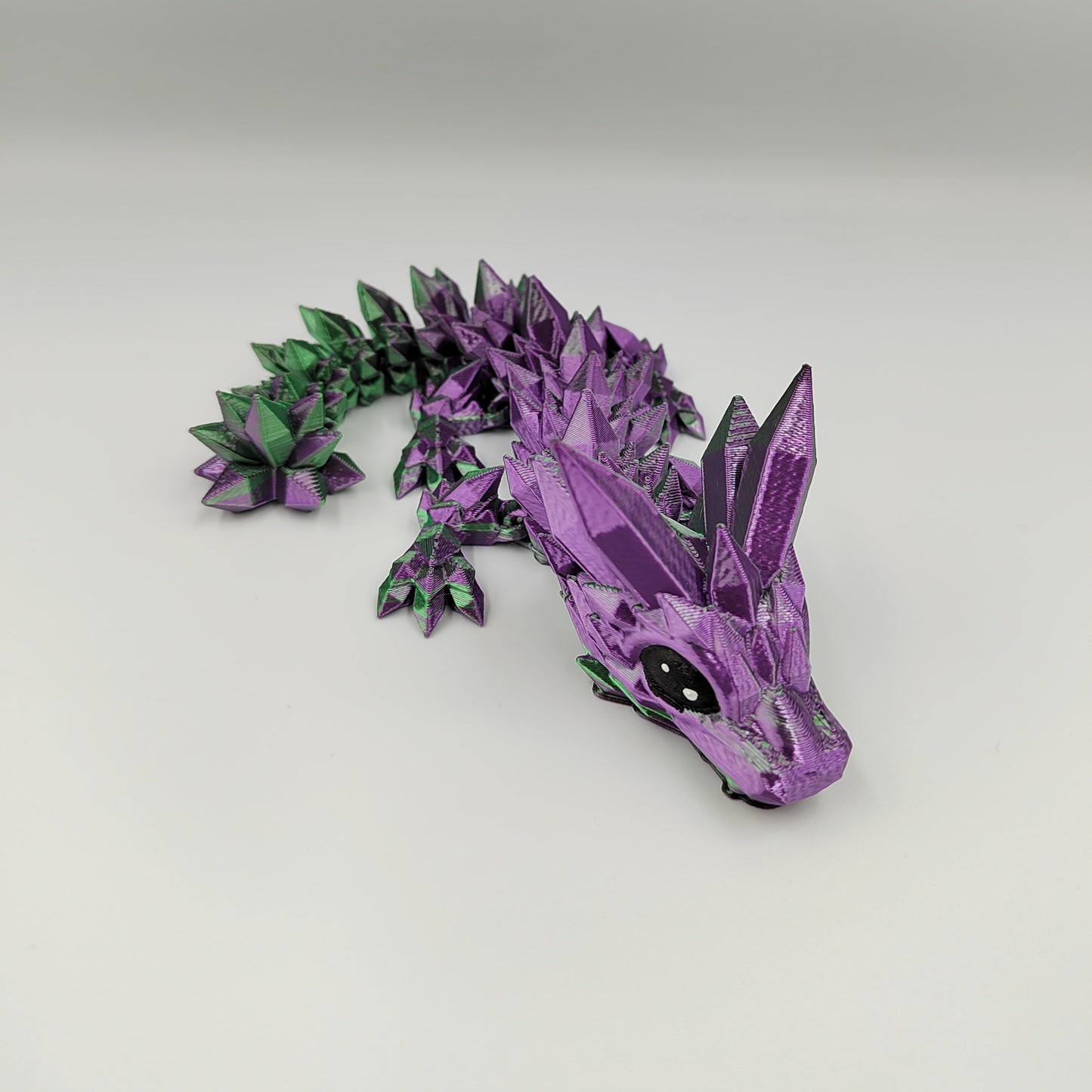 3D PRINTED CRYSTAL DRAGON WIGLET